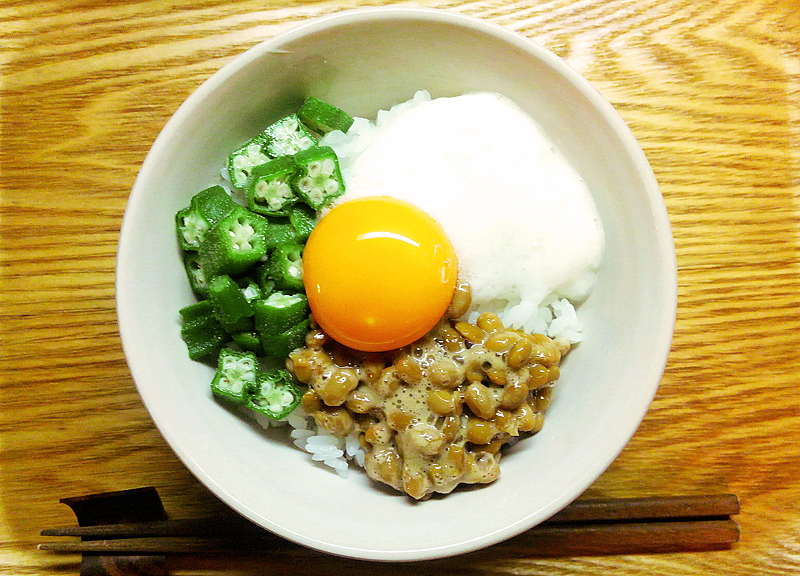 さっぱりなのにガッツリ ねばねばスタミナ丼