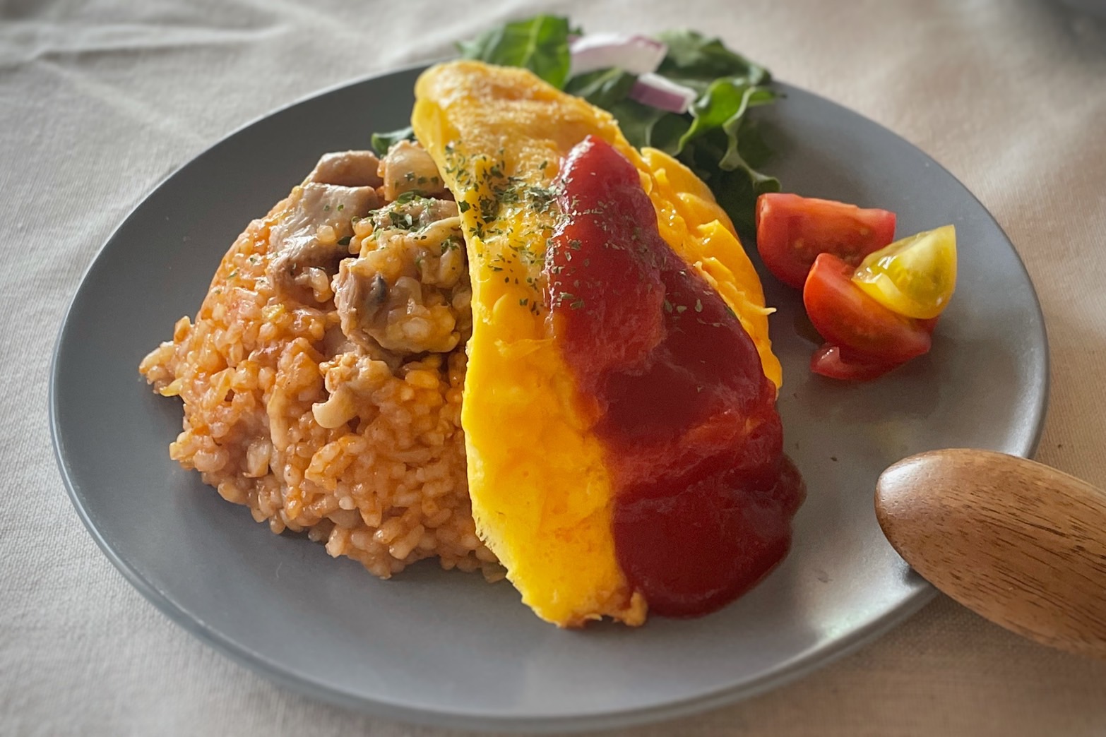 炊飯器で作る絶品ガーリックチキンライス