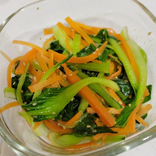 レンジで簡単♪人参ナムルの作り方＋韓国レシピ。ビビンバ・キンパの人気具カライチ