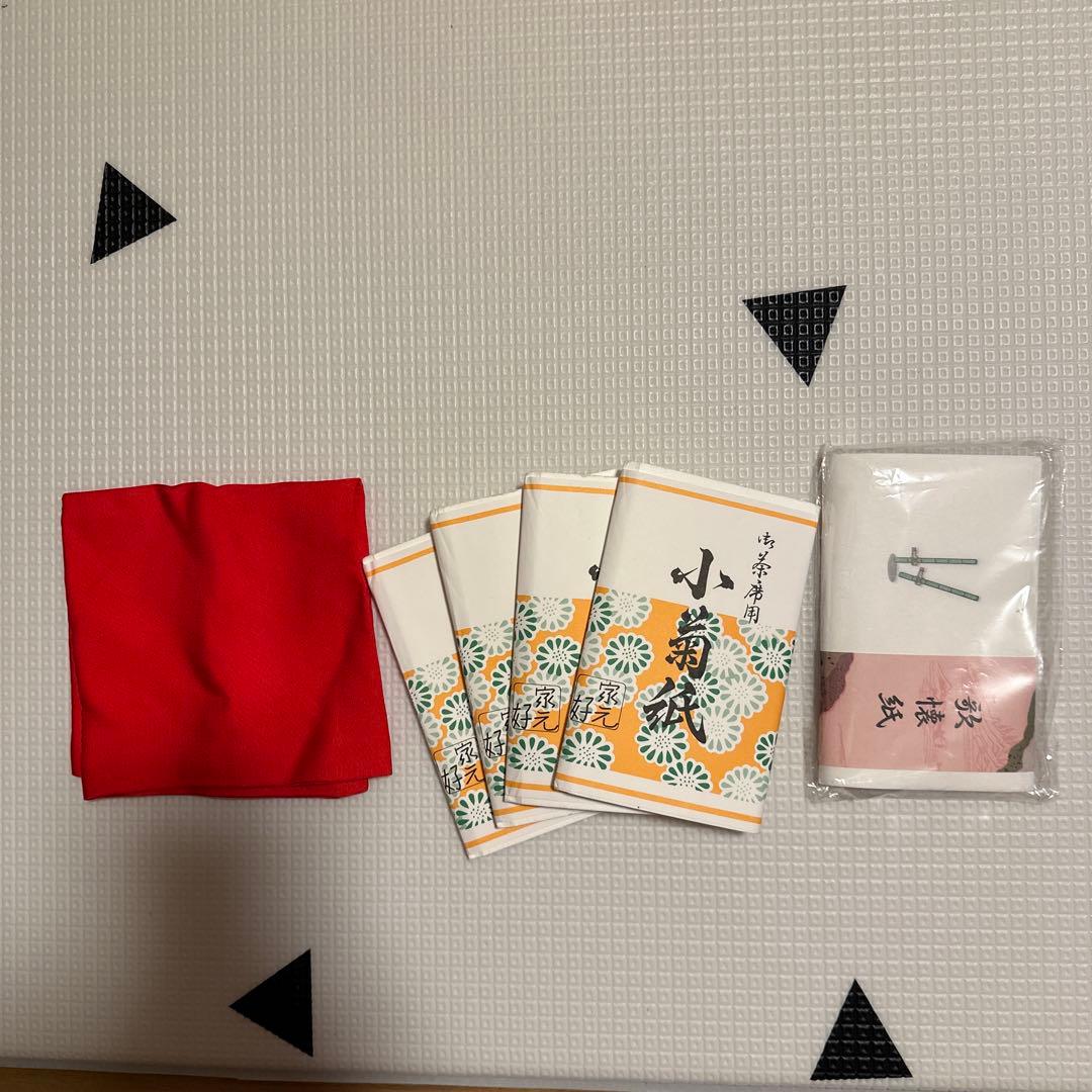 茶道初心者様専用 茶器 茶道具セット 茶道初心者用6点表千家入門者