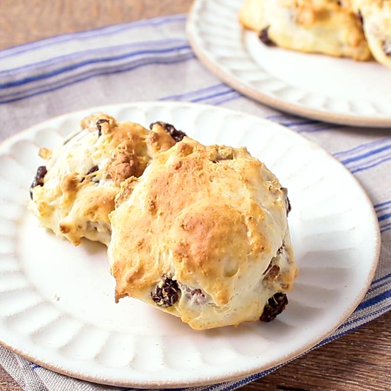 オーブン・卵なし!トースターで簡単チョコスコーン