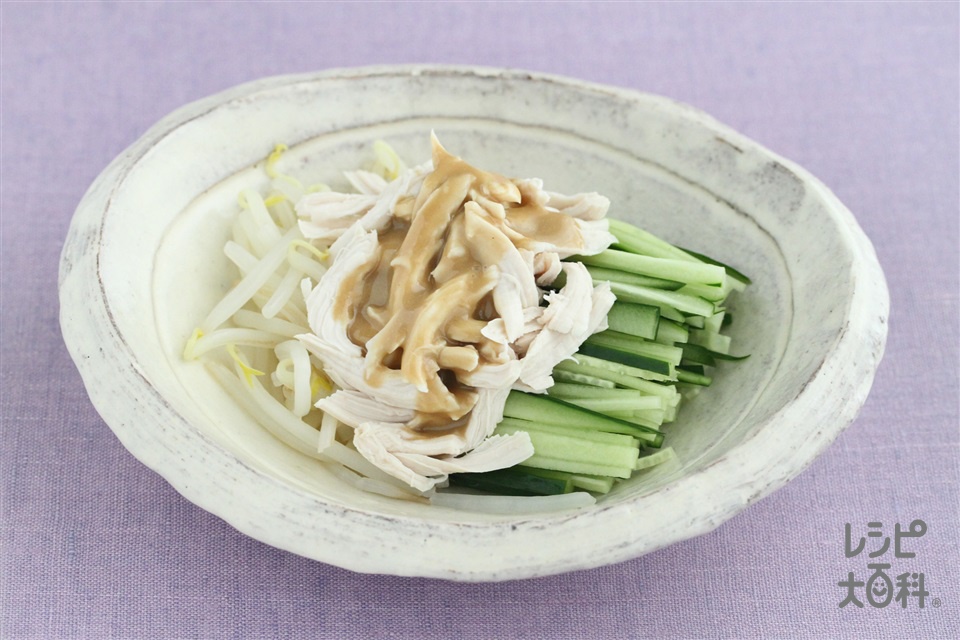 鶏ささ身と野菜のせうどん