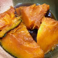 簡単！冷凍かぼちゃの含め煮