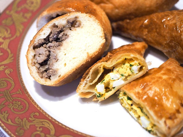 ピロシキの作り方 お肉と野菜を包んで揚げたロシアの揚げパン