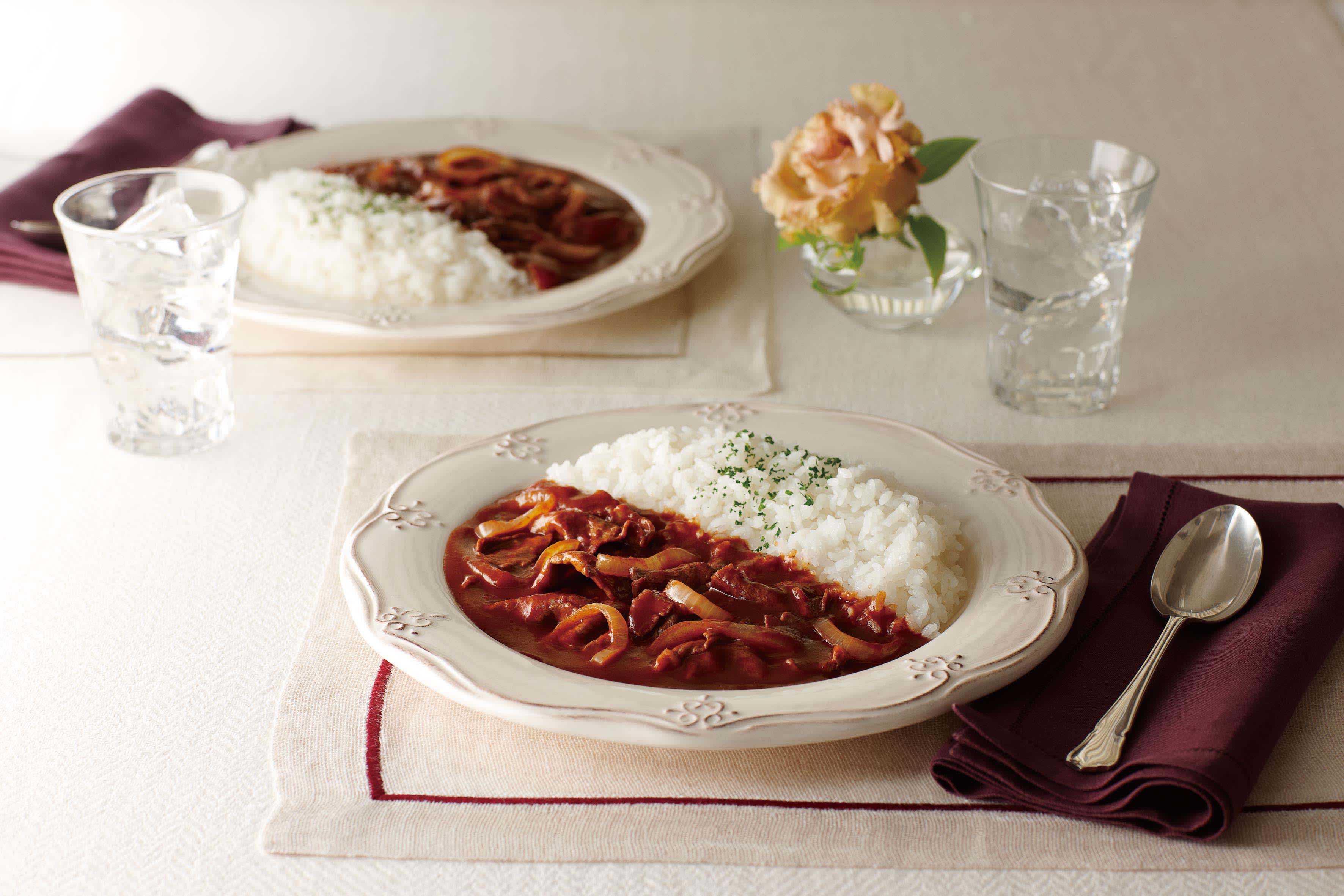 昔ながらのハヤシライス＠ハインツ＜おいしいレシピ＞ : **ねことキッチンで暮らす**