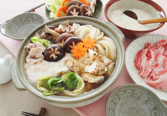 あごだし海鮮鍋ちょっぴり贅沢かに鍋レシピ情報おいしさ、あごの差。くばら久原醤油