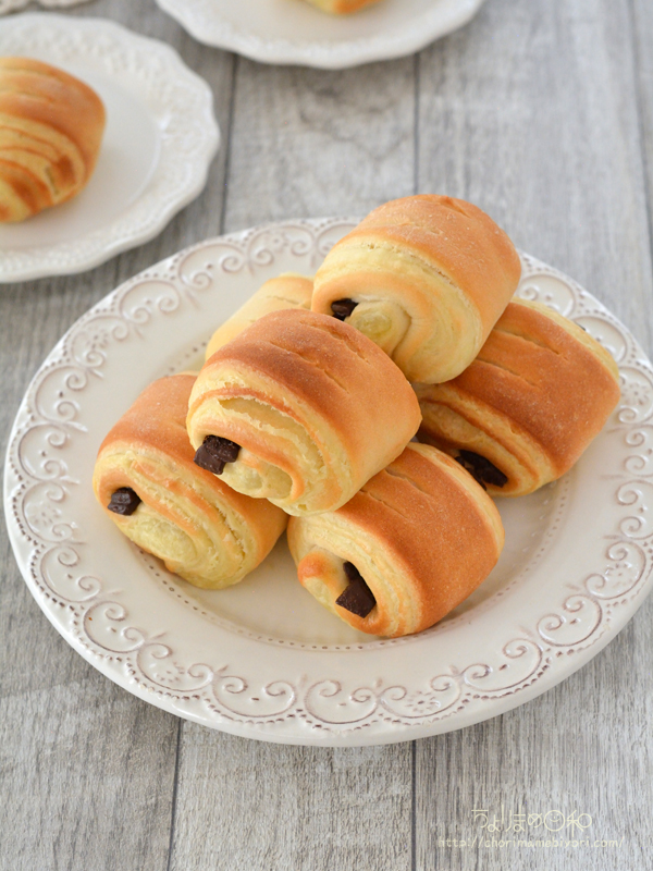 バレンタイン パイシートで作るぷちチョコクロワッサンレシピ&あんふぁん