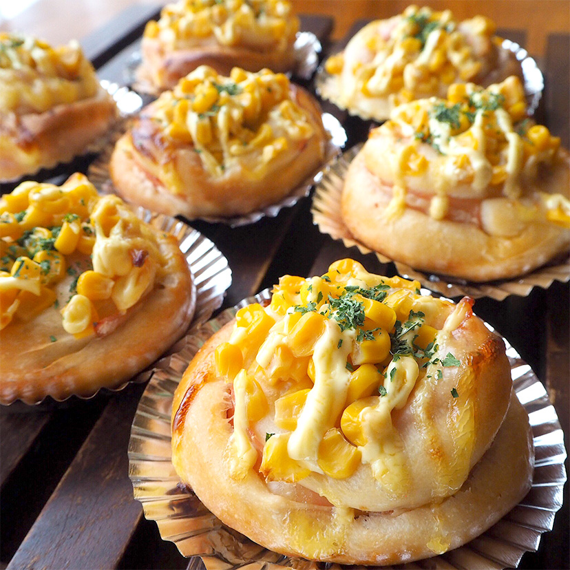 1つの生地から作る、4種の人気惣菜パンのレシピお菓子・パン材料・ラッピングの通販 cotta＊コッタ