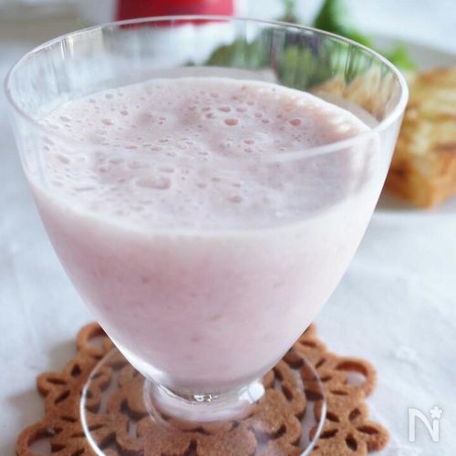 いちごバナナスムージ