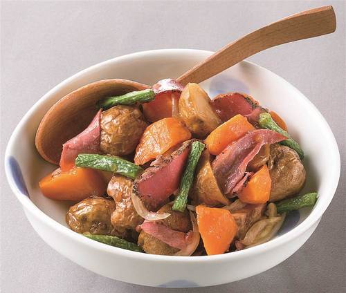 お酢でさっぱり肉じゃが♪