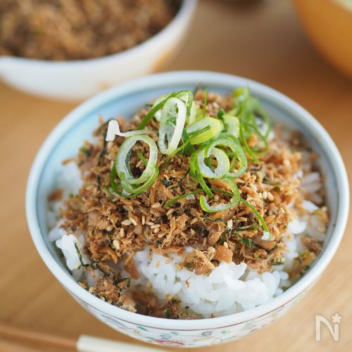 さば缶で！栄養満点☆甘辛ふりかけ