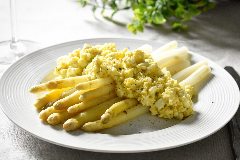 ホワイトアスパラのレモンオリーブソテーOlive Oil Life オリーブオイルライフ