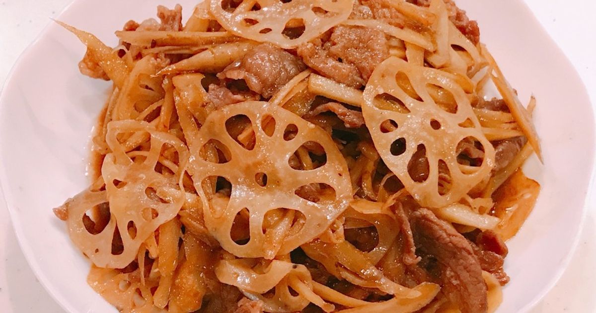 ピリ辛 牛肉のコチュジャン炒め