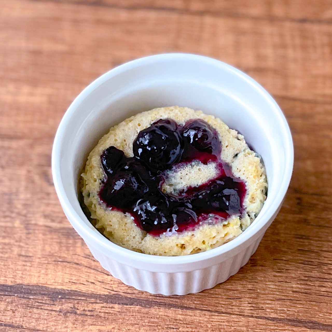 レンチン セリアのつぶジャム入り『オートミールでメープル蒸しケーキ』まちゃみ♪ママ〜時短、節約、手抜きレシピ 日置市 ピアノ講師&健康管理士