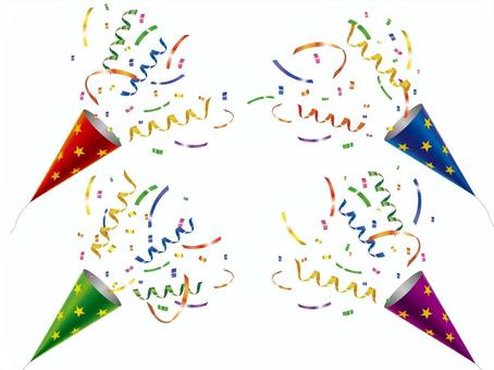 まとめ クラッカーの無料イラスト素材集イラストイメージ