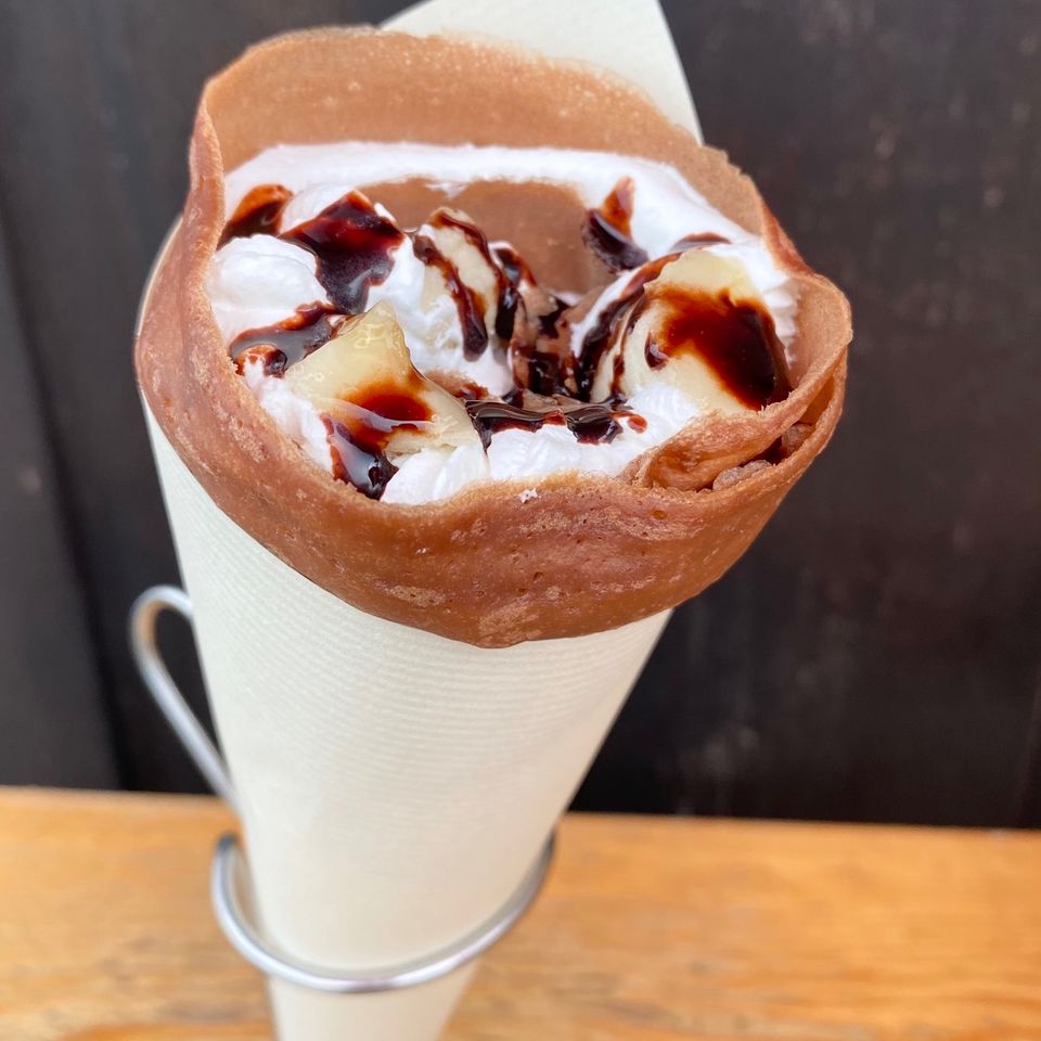 チョコバナナミルクレープの作り方✴︎How to make Chocolate and Banana Mille Crepes✴︎ベルギーより -YouTube