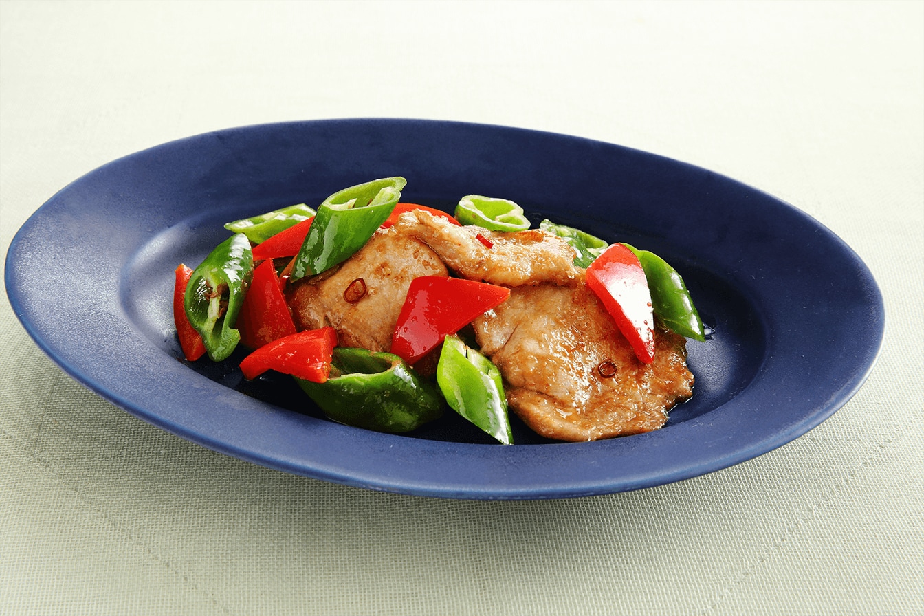 お弁当にも！甘辛てりてり万願寺唐辛子の肉巻き