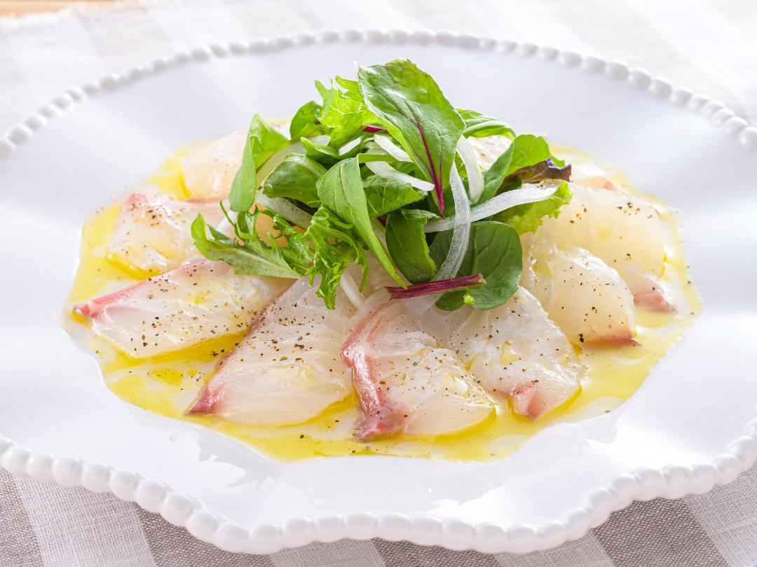 基本からアレンジまで！思わずつくりたくなる「鯛 カルパッチョ バルサミコ酢」のレシピ集クックパッド