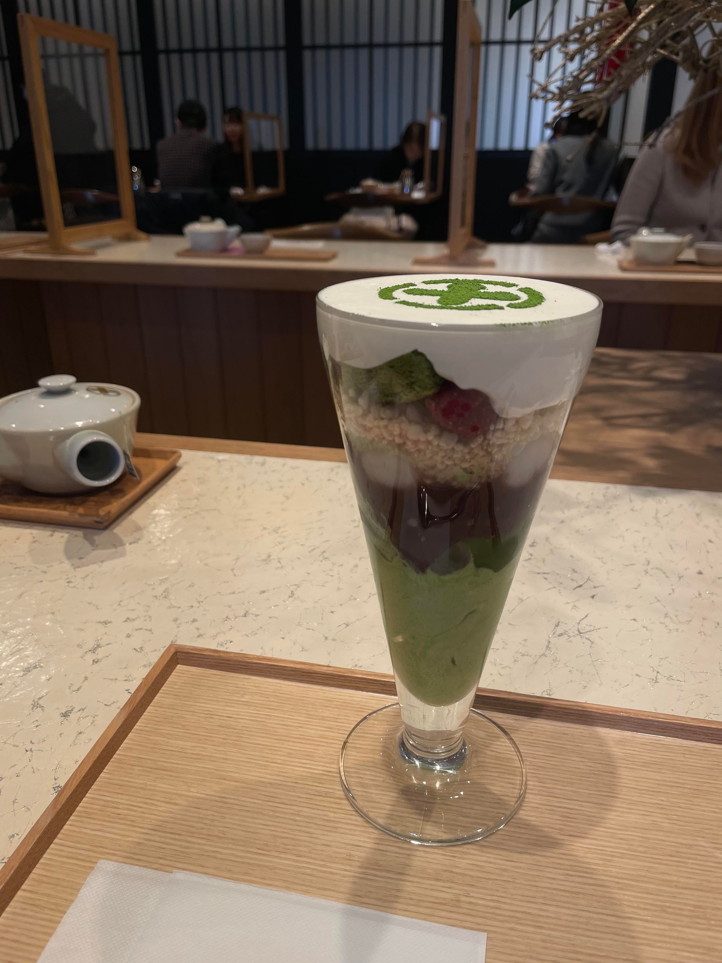 銀座で桝に入った抹茶パフェはココ！東急プラザ「SALON GINZA SABOU」で一人スイーツを満喫した