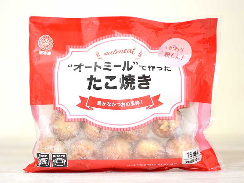 オートミールのタコ焼き