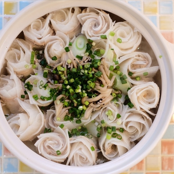 豚バラと白菜のミルフィーユ鍋 – 株式会社じょうげん漬物の素 醸源 じょうげん の販売