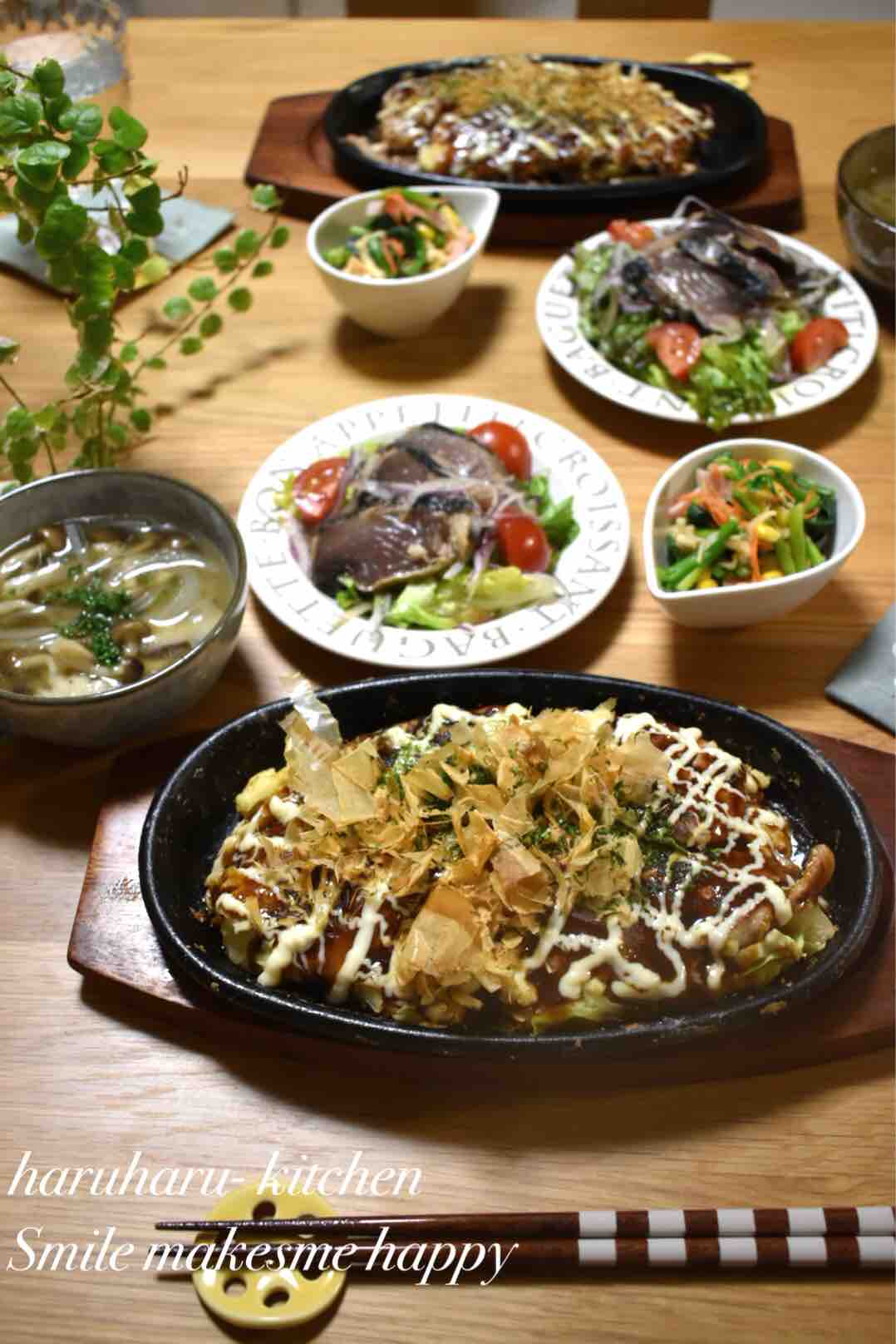 献立 お好み焼きと焼きそばと。～じゃがいも入りのお好み焼きがめっちゃ美味しい＆新顔の日清太麺焼きそばもめっちゃ美味しい～ : るぅのおいしいうちごはんPowered by ライブドアブログ