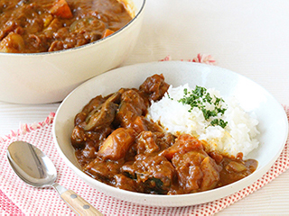 レシピ・献立 トマト缶で無水カレー : のんすけのおいしいくらし