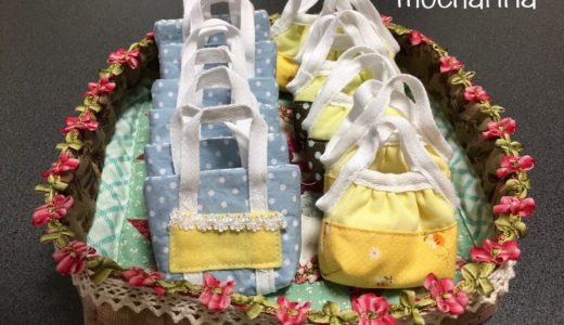 パッチワークで作る、巾着袋nunocoto