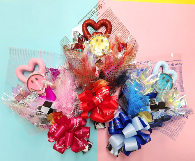 お菓子ブーケ 作り方 卒園式TikTok