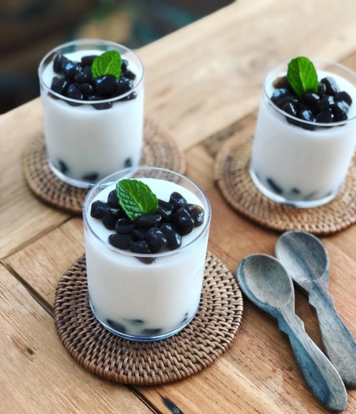 ラム酒入り タピオカココナッツミルク : 風光日々新