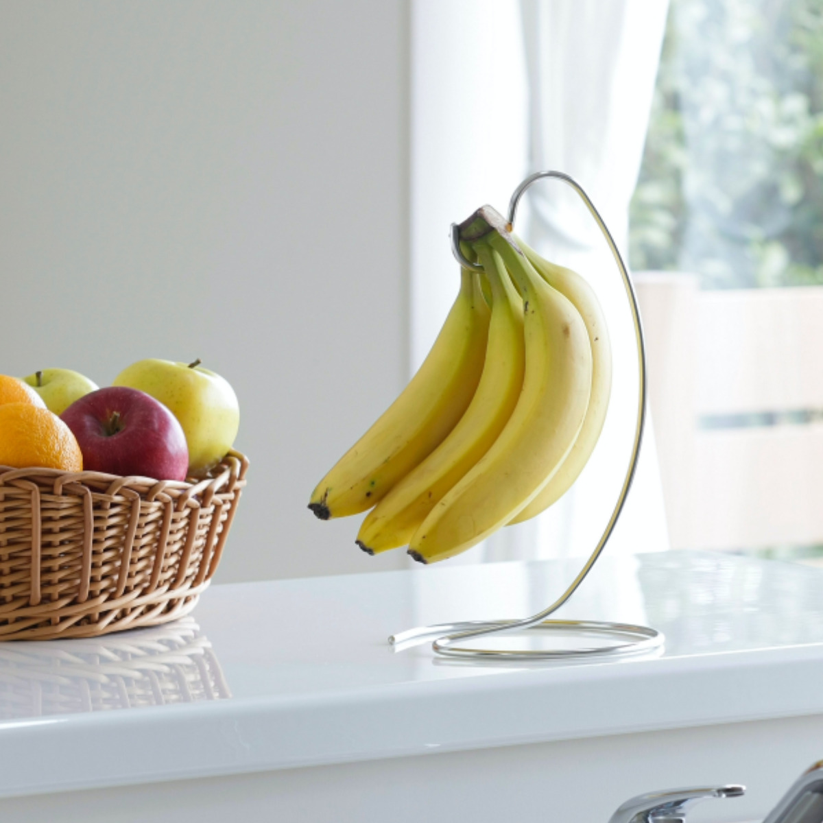 ステンレスバナナスタンド:elulushop通販JRE MALLショッピングJRE POINTもおトクに貯まる・使える