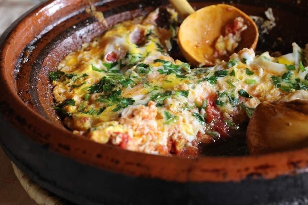 モロッコ料理ベルベルオムレツ