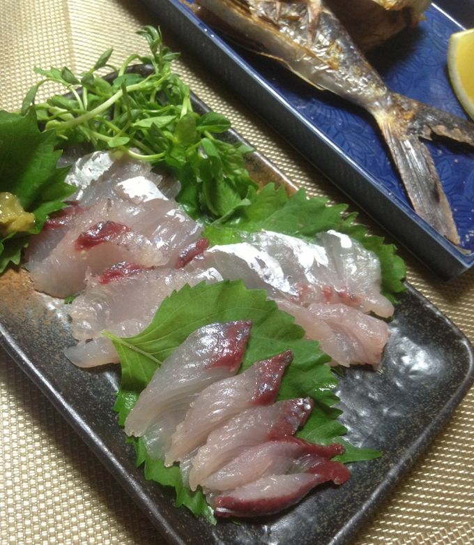 淡白な美味しさ☆「トビウオの塩焼き」