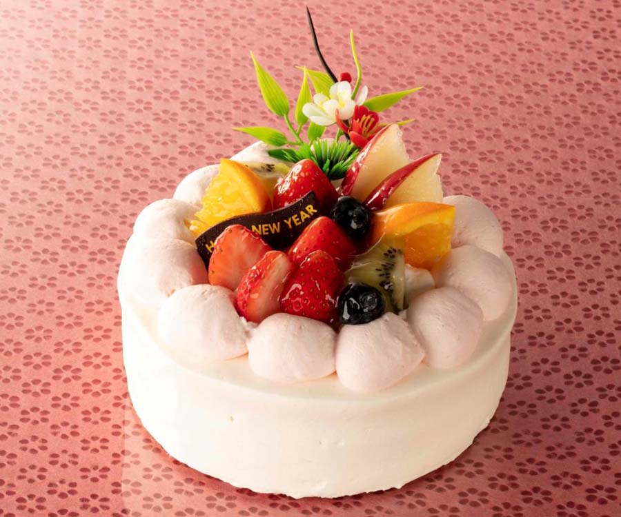 お正月スイーツ ロールケーキの写真・画像素材-Snapmart スナップマート