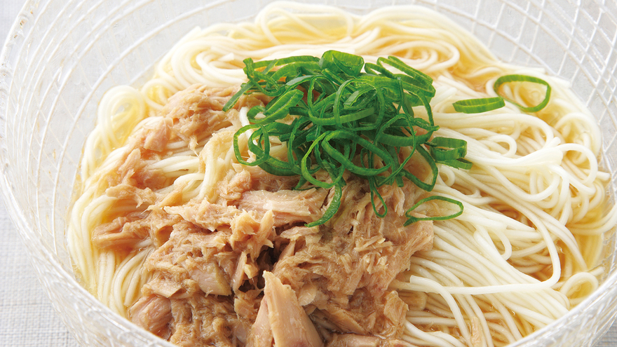 汁まで完食！うま塩そうめん 保存版！大人気のアレンジ素麺