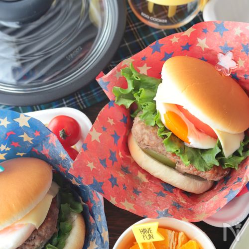 公式全農 どど～ん！と「どんぶり」お弁当レシピ 努力賞湘南茅ケ崎ライスバーガー弁当