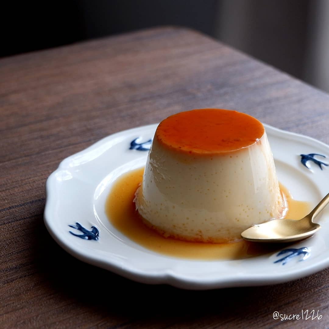 ＊昔ながらの簡単焼きプリン＊