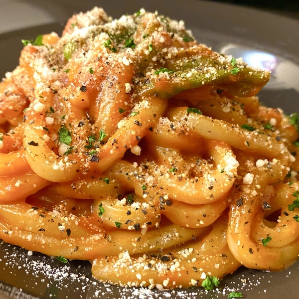 うどんナポリタン 1人分奥薗壽子のなべかまぺえじ