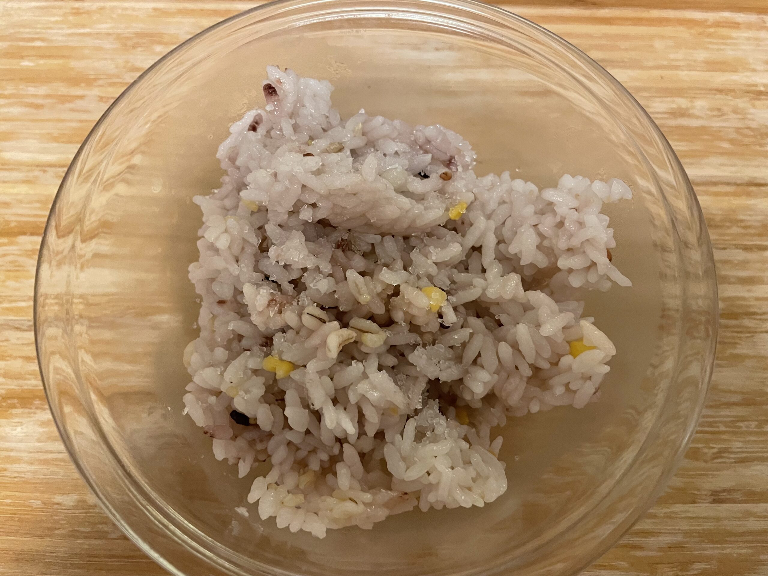 ごまと味噌の焼きおにぎり