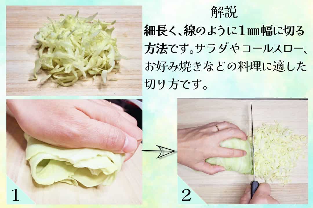 キャベツの切り方レシピサイトぷちぐる