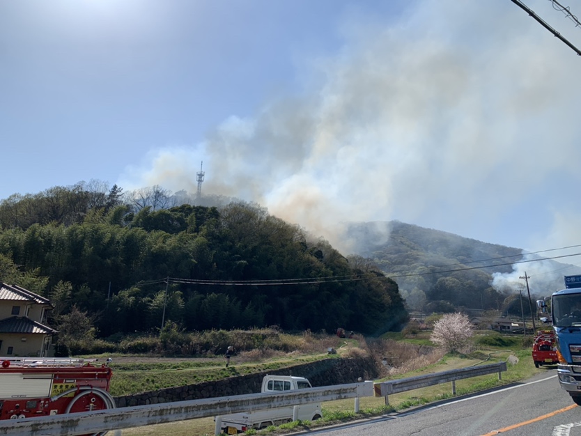 岡山市内で炎上火災が発生しています！ | 岡山市