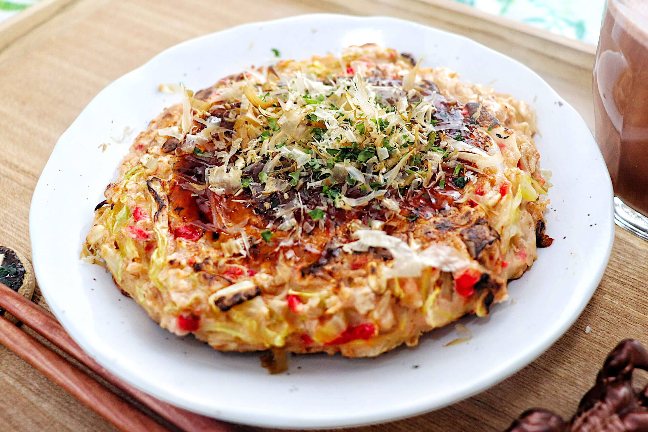 レンジで簡単お好み焼きレシピ
