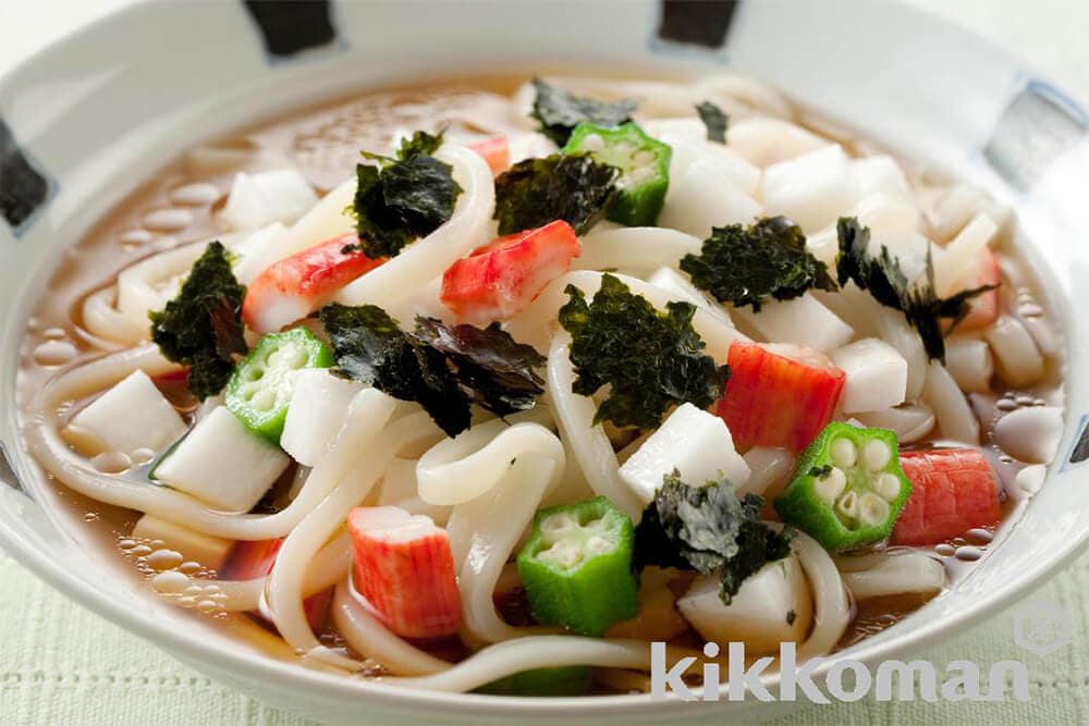 レンジすら使わない冷製トマトうどんレシピ創味食品