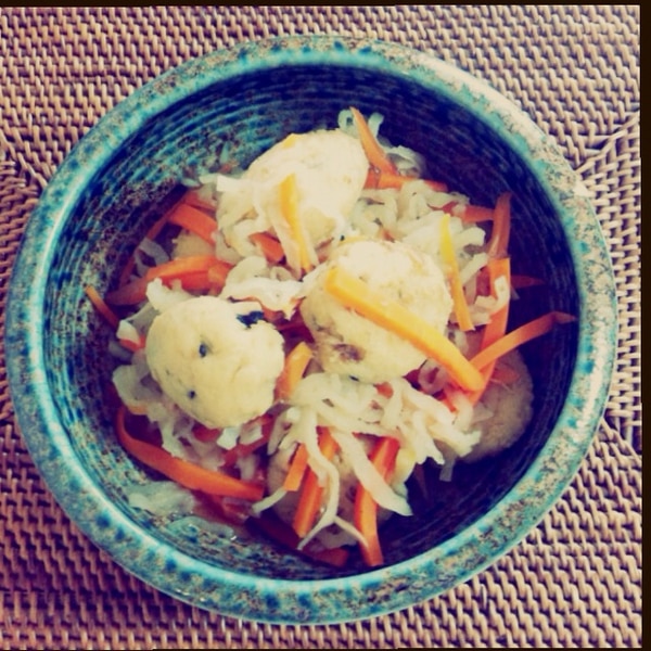 白だしで優しい切り干し大根の煮物