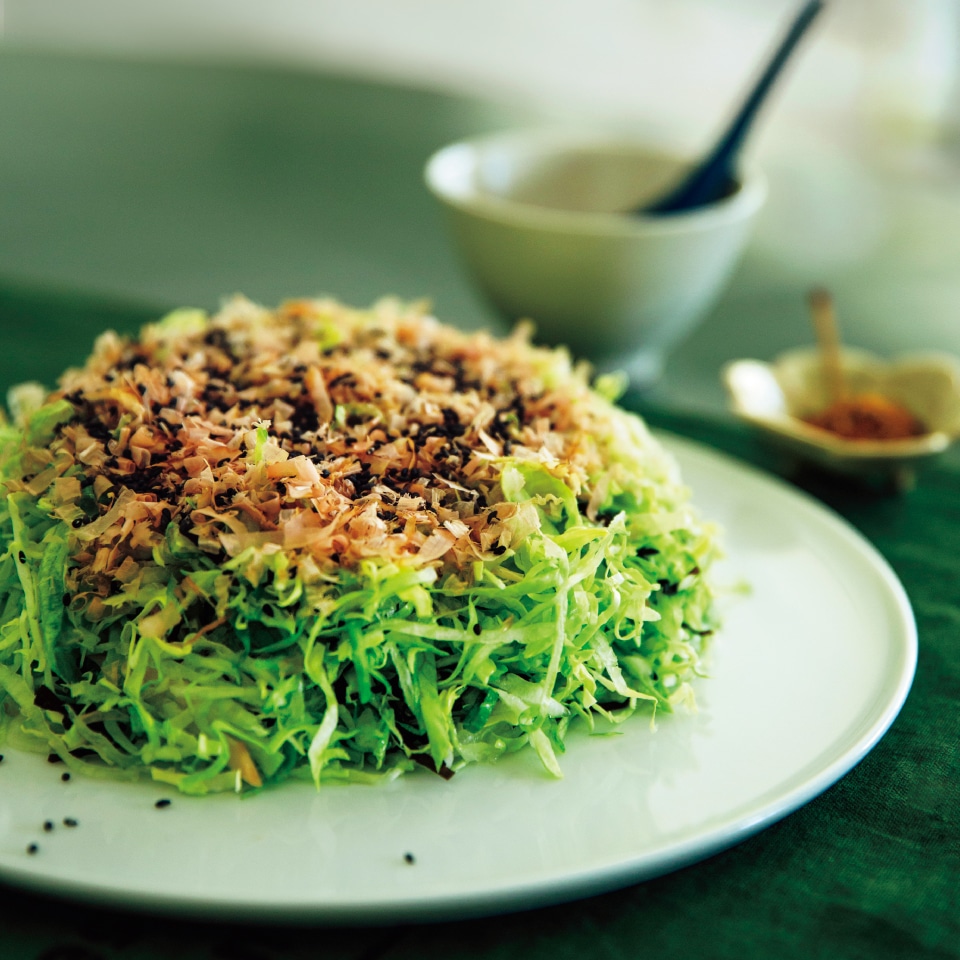 レタスの千切りサラダ