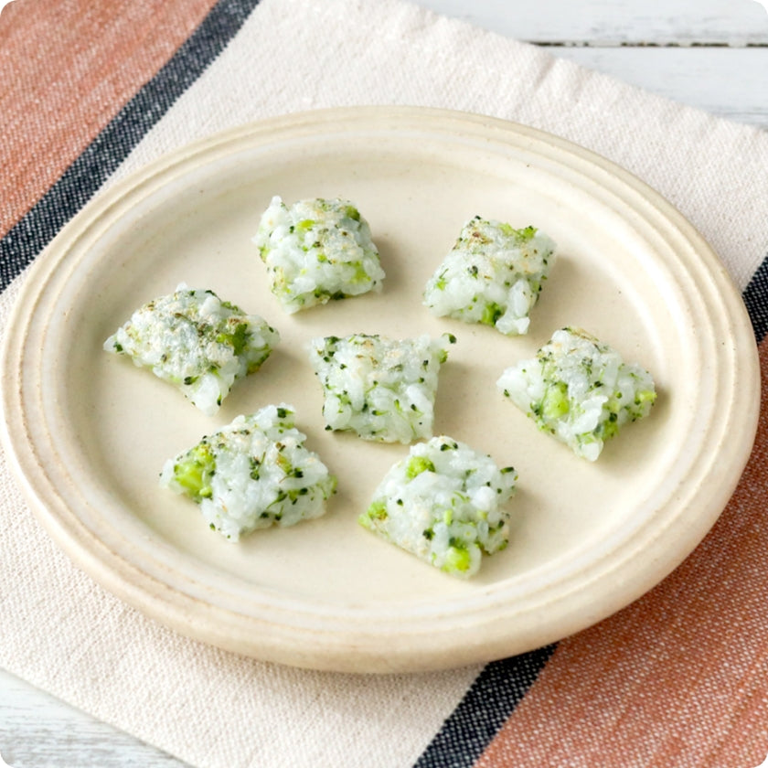 離乳食中期 ブロッコリーとしらすのご飯