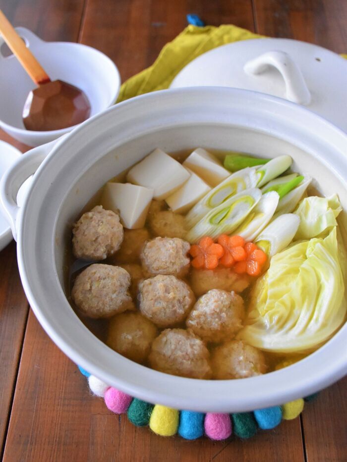 ヘルシーおかず♪『豆腐のふわふわ甘酢団子』