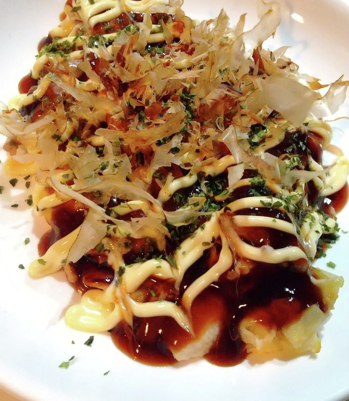 簡単片栗粉でお好み焼き