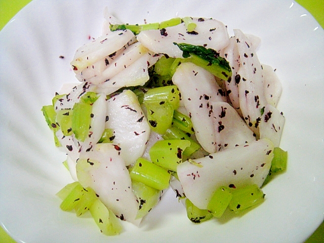 こかぶの塩麹・塩昆布の浅漬け