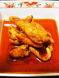 酸味が味を引き締める、カサゴの梅煮